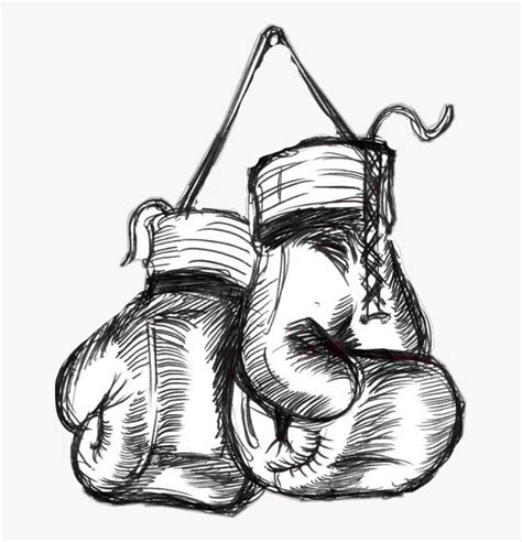 boxing gloves drawing images.